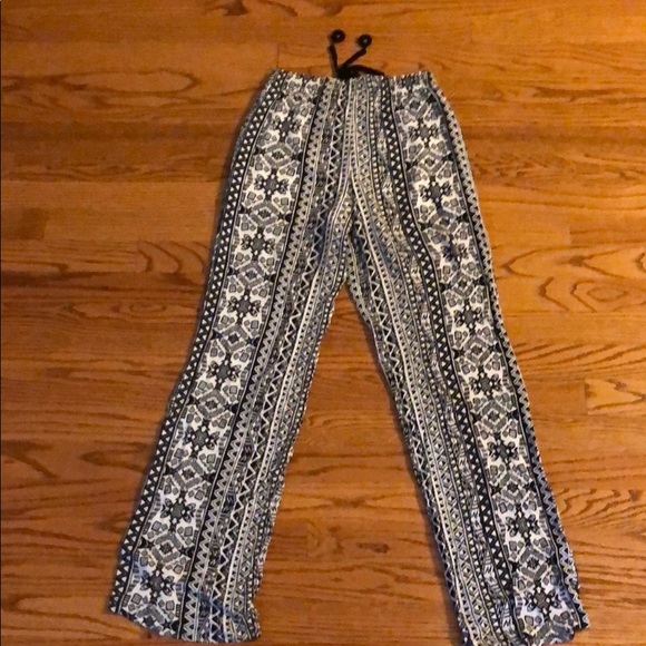 Dina Be women’s black&white palazzo pants!! - Picture 2 of 9